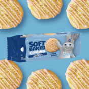18-Count Pillsbury Soft Baked Cookies, Sugar with Drizzled Icing $1.47...