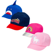 2-Packs Kids Baseball Hats from $4 (Reg. $12.48+) | Unicorns, Batman &...