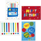 48 Hallmark Birthday Cards Assortment $7.70 (Reg. $10.99) - 16¢ Each