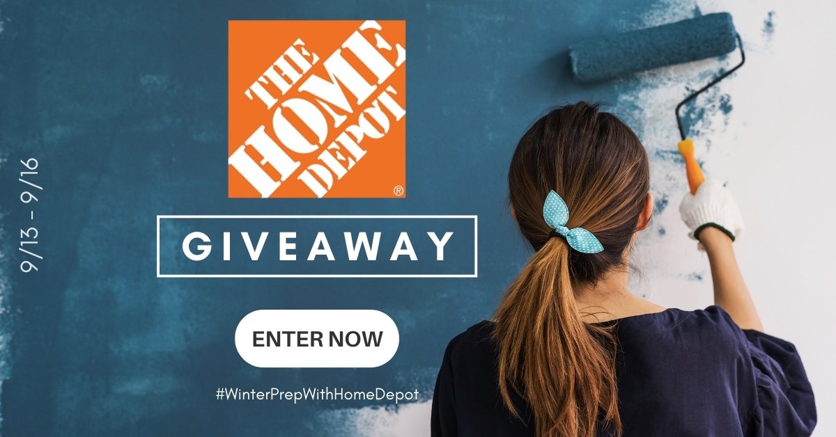 Win a $250 e-gift card from Home Depot!
