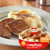 6-Pack HORMEL COMPLEATS Roast Beef & Mashed Potatoes with Gravy Microwave...