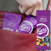 72-Pack Kar’s Nuts Original Sweet ‘N Salty Trail Mix as low as $19.63...