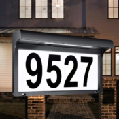 House Number Solar Powered Address LED Sign $19.49 After Code (Reg. $29.99)...