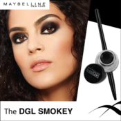 Maybelline Eyestudio Lasting Drama Gel Eye Liner Blackest Black as low...