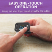 Portable OLED Finger Pulse Oximeter $11.99 (Reg. $29.99)