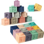 Soft Stacking Blocks for Baby Montessori Sensory Bath Toys $12.74 (Reg....