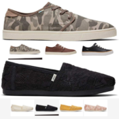 TOMS Various Styles under $30 (Reg. $55+) | Sneakers, Slippers, Sandals...