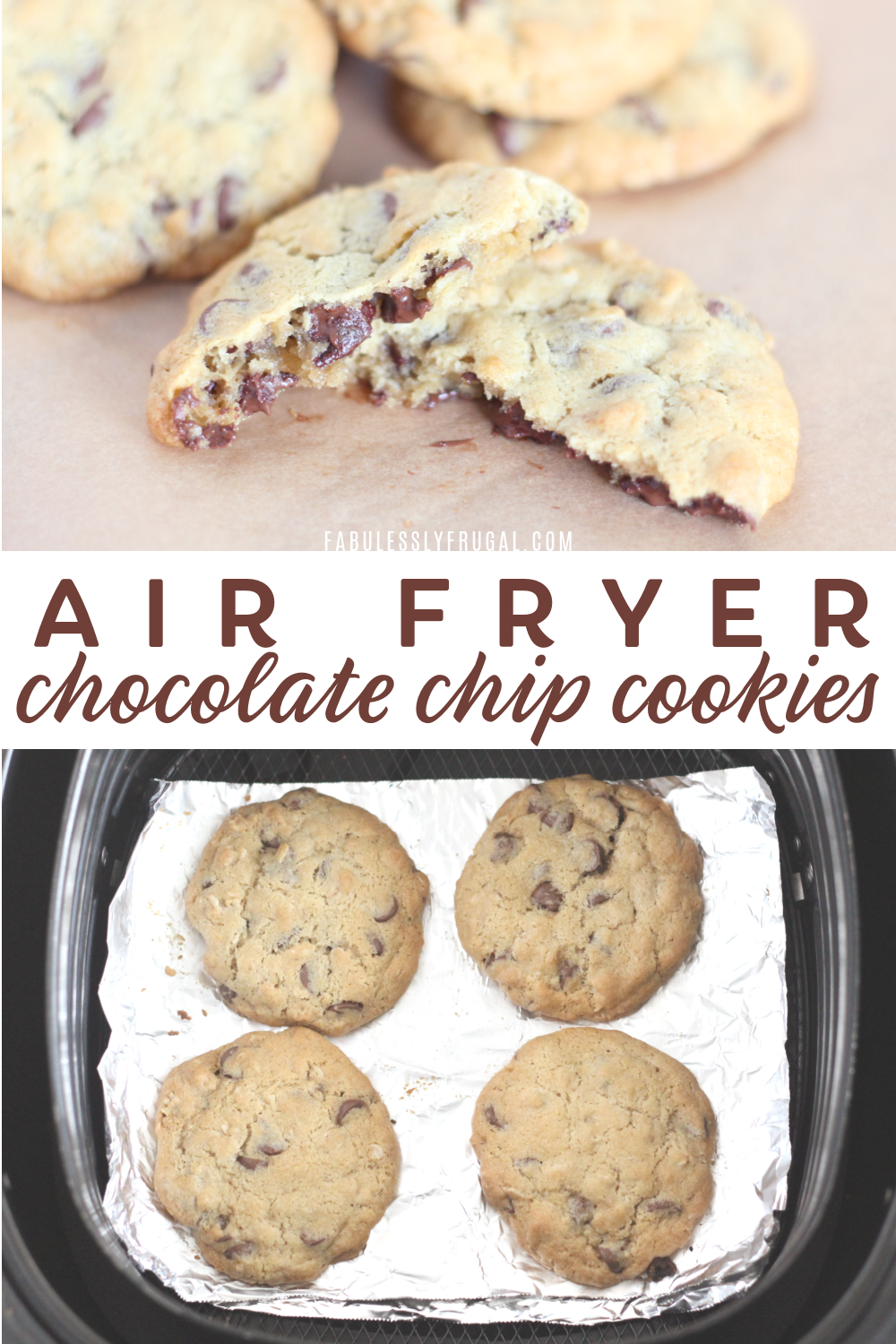 how to make cookies in the air fryer