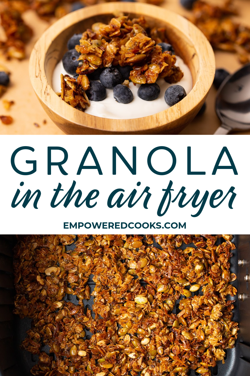 granola in the air fryer