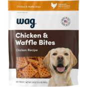 1.5 Pound Wag Treats Chicken and Waffle Bites as low as $5.73 Shipped Free...