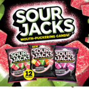 12-Pack Sour Jacks Candy Gummy Snacks Variety Pack $15.99 (Reg. $20) |...