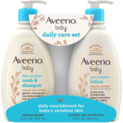 2-Pack Aveeno Baby Daily Care Gift Set as low as $10.87 Shipped Free (Reg....