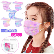 50-Pieces Kids Butterfly Disposable Face Mask $10.59 (Reg. $14) | 21¢...