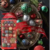 76 Count Christmas Shatterproof Ornaments $29.98 | 3 Fabulous Designs!...