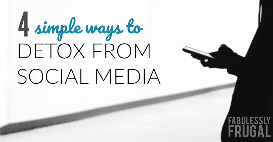 4 different ways to help you do a social media detox