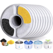 9-pack Pet Water Fountain Replacement Filter $10.99 (Reg. $13.99) | Just...