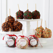 Today! Affy Tapple 12-piece Assorted Holiday Caramel Apples $36.99 Shipped...