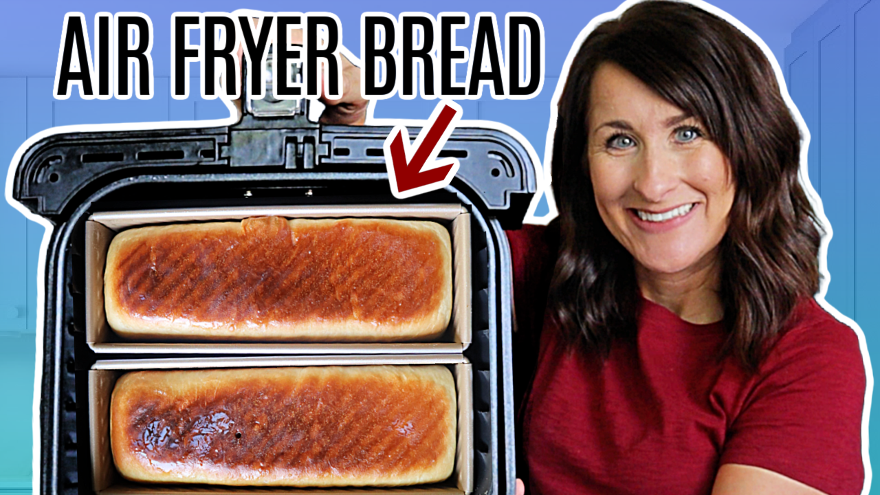 Air Fryer Bread - Supergolden Bakes