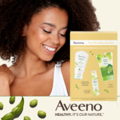 Aveeno Ultimate Radiance Collection Skincare Gift Set $9.99 - FAB Ratings!
