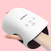 Cordless Electric Rechargeable Hand Massager with Heat $50.13 Shipped Free...