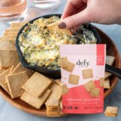 Defy Foods Keto Cheddar Crackers $10.19 (Reg. $12)