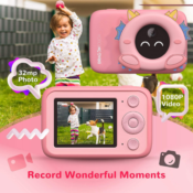 Dragon Touch Kids Camera with AI Recognition $29.99 After Code (Reg. $49.99)...