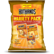 13 Pairs HotHands Activated Warmers, Variety Pack $10.79 (Reg. $13.95)...