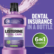 Listerine Total Care Fresh Mint Anticavity Mouthwash 1L as low as $5.60...