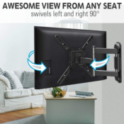 MountUp TV Wall Mount for Most 26-55 Inch TVs $14.99 (Reg. $27.99) - FAB...