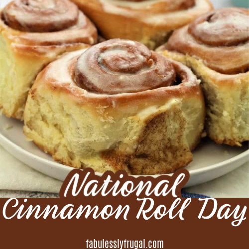 Celebrate National Cinnamon Roll Day On October 4th!