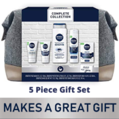 Nivea Men Complete Skin Care Collection for Sensitive Skin, 5 Piece Gift...