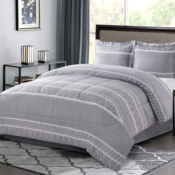 Give Your Bedroom an Update with this FAB 3 Piece All Season Comforter...