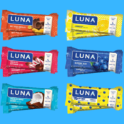 Amazon Cyber Monday! 12 Count LUNA BAR Gluten Free Snack Bars Variety Pack...