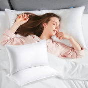 2-Pack Down Alternative Cooling Pillows $18.49 After Code (Reg. $37) +...