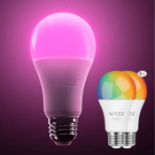 2-Pack Wyze Bulb Color, 1,100-Lumens $23.82 (Reg. $29) - FAB Ratings! 700+...