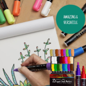 25-Pack Crafts 4 ALL Liquid Chalk Markers with Reversible Tips $10.49 (Reg....