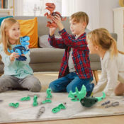 3-Pack Take Apart Dinosaur Toys with Toy Drill and Screws $22.99 (Reg....