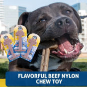 3-Pack XL Bullibone Nylon Dog Chew Toys as low as $19.19 Shipped (Reg....