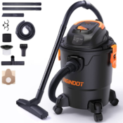 3 in 1 5 Gallon Professional Wet Dry Vacuum $49.99 After Code (Reg. $99.99)...