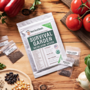 18-Pack Survival Garden Heirloom Seeds, Variety Pack $19.54 (Reg. $23)...