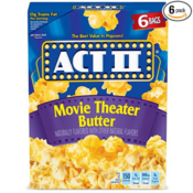 36-Count ACT II Microwave Popcorn Bags as low as $10.49 Shipped Free (Reg....