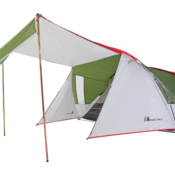 4 Person Outdoor Waterproof Tent with Sun Shade $40 Shipped Free (Reg....