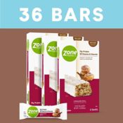 36-Count Zone PERFECT Protein Bars Cinnamon Roll 15g as low as $33.61 Shipped...