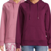 Athletic Works Women’s Soft Hooded Sweatshirt $10 (Reg. $15) | 7 Colors...