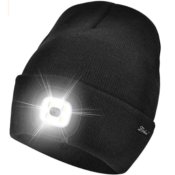 Amazon Black Friday! Black Beanie Hat with Light $11.99 (Reg. $13.99)