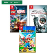 Buy 2 Get 1 FREE on Pre-Owned Games!