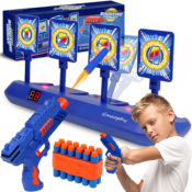 Digital Shooting Targets with Foam Dart Toy Shooting Blaster $26.34 Shipped...