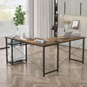 Today Only! Ecoprsio L-Shaped Home Office Desks from $95.99 Shipped Free...