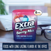 240 Count Extra Refreshers Berry Mix Gum as low as $18.69 (Reg. $22) |...