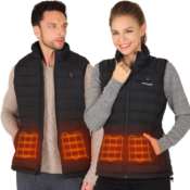 Heated Vest w/ Battery Pack $49.99 After Code (Reg. $130) + Free Shipping...